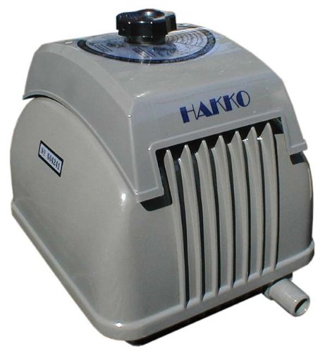 Hakko 60L Air Pump for Koi Ponds, Water Gardens & Aquariums - High Efficiency Aeration System for Fish Tanks, Hydroponics & Outdoor Water Features