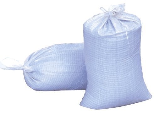 500-Pack 18x30 Woven Polypropylene Sand Bags with Ties - Heavy Duty Flood Control, Erosion Barrier & Construction Use - Durable Sandbags for Emergency Preparedness & Home Protection
