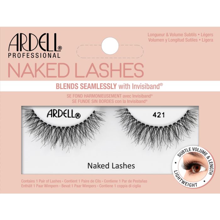 Ardell Naked Lashes 421 - Natural Looking False Eyelashes for Everyday Wear | Perfect for Work, Date Night & Special Occasions