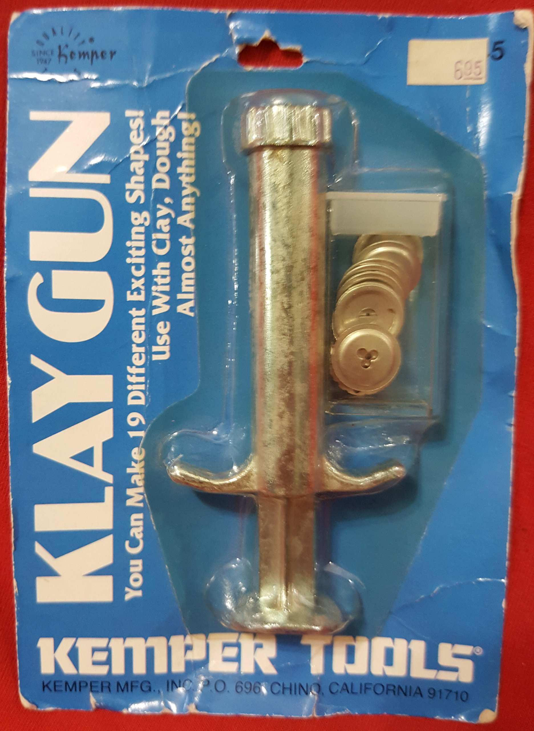 Kemper Klay Gun - Professional Clay Extruder Tool for Pottery, Ceramics & Sculpting - Perfect for Artists, Hobbyists & DIY Craft Projects