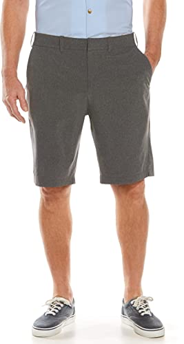 Coolibar UPF 50+ Men's Trek Hybrid Short - Sun Protective Swim & Hiking Shorts for Outdoor Activities, Beach, Pool & Travel