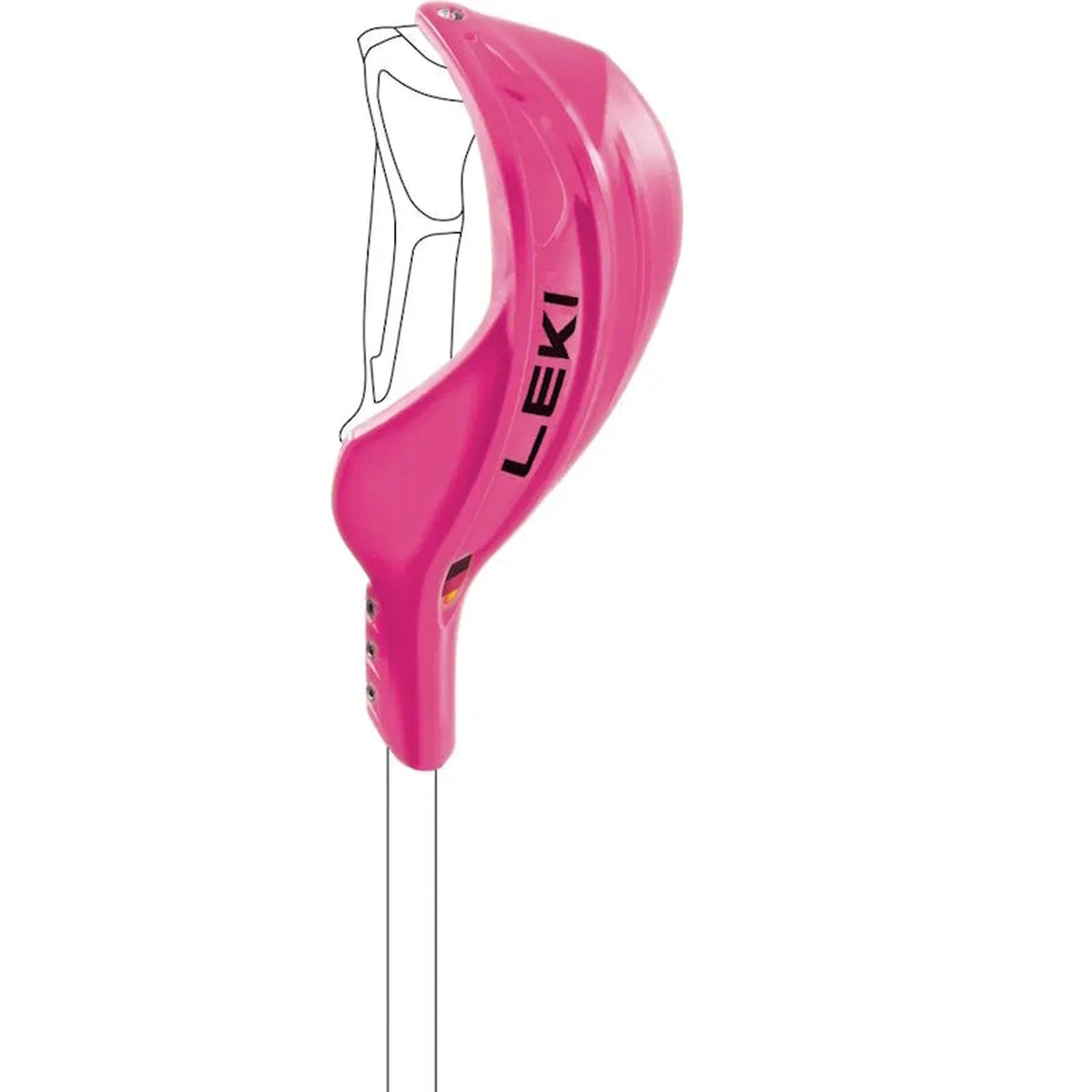 Leki Closed WC Gate Guard 2026 - Premium Ski Pole Accessory for Alpine Skiing & Winter Sports - Perfect for Ski Resorts & Backcountry Adventures