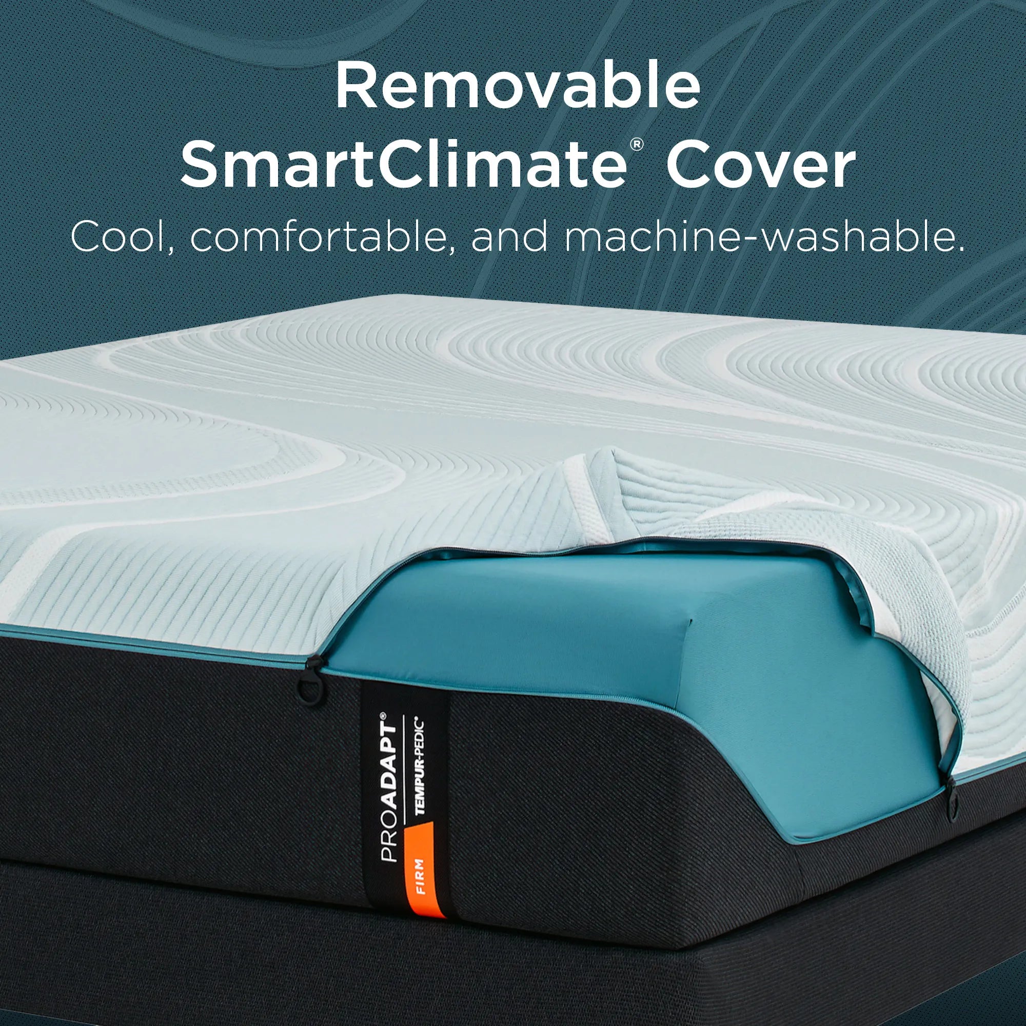 TEMPUR ProAdapt® Firm Mattress - Premium Memory Foam Mattress for Back Pain Relief & Pressure Relief - Ideal for Side, Back & Stomach Sleepers - Perfect for Bedroom, Guest Room & Apartment