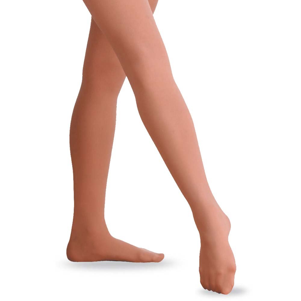 Body Wrappers A30 Footed Tan Tights - Comfortable Dance & Performance Legwear for Ballet, Yoga & Everyday Wear