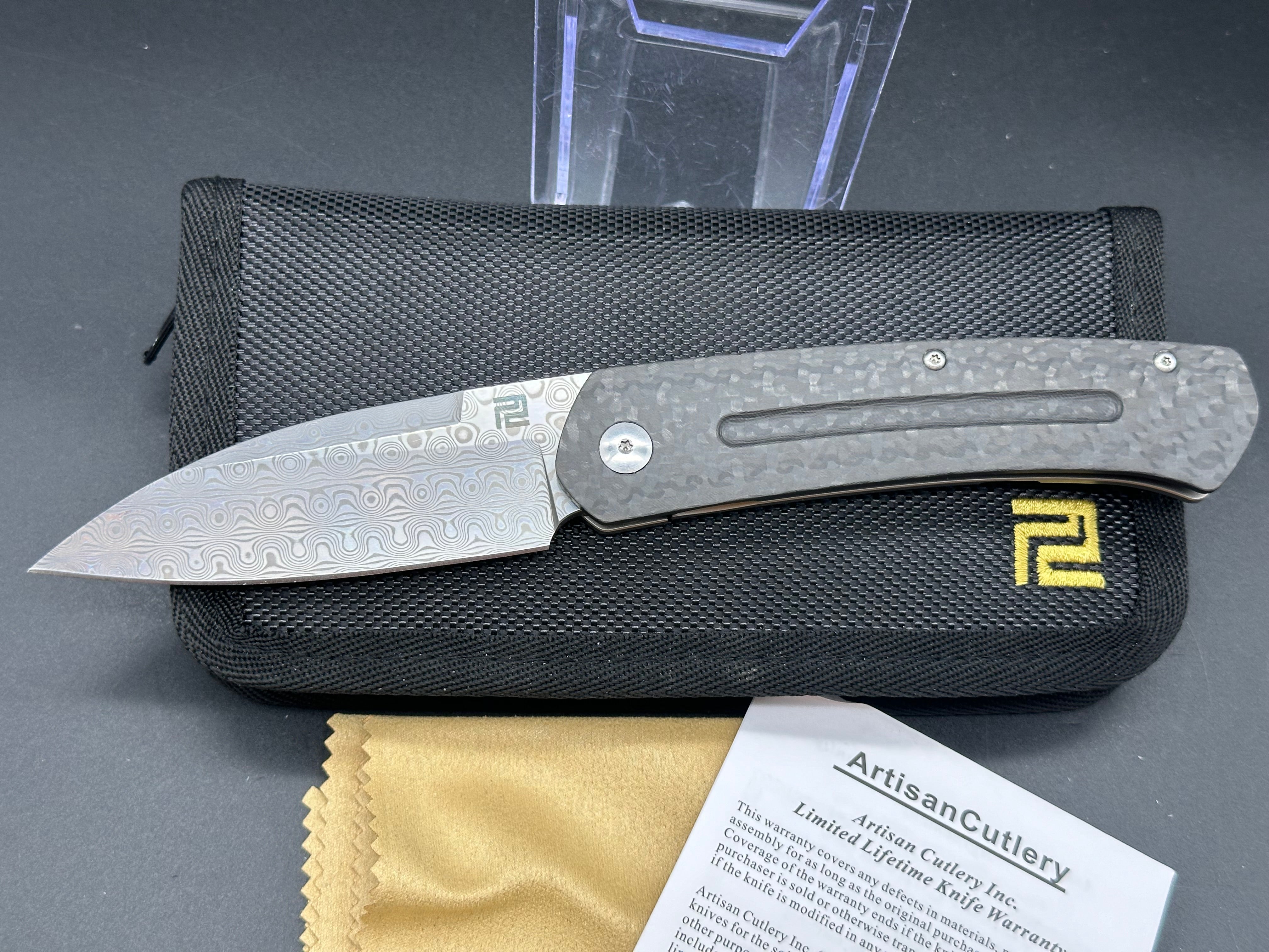 Artisan Cutlery Centauri Frame Lock Knife - 3.5