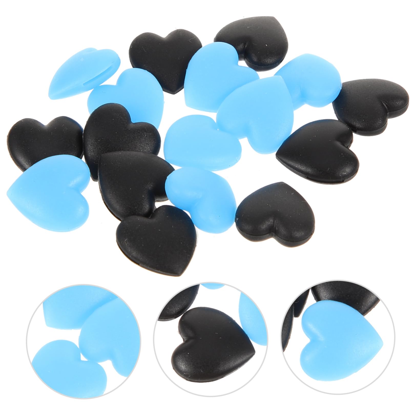 GLEAVI 20 Pairs Non-Slip Glasses Ear Hooks - Anti-Slide Rubber Ear Grips for Eyeglasses & Sunglasses - Comfortable Nose Pads & Magnetic Holders for Reading, Driving & Outdoor Activities