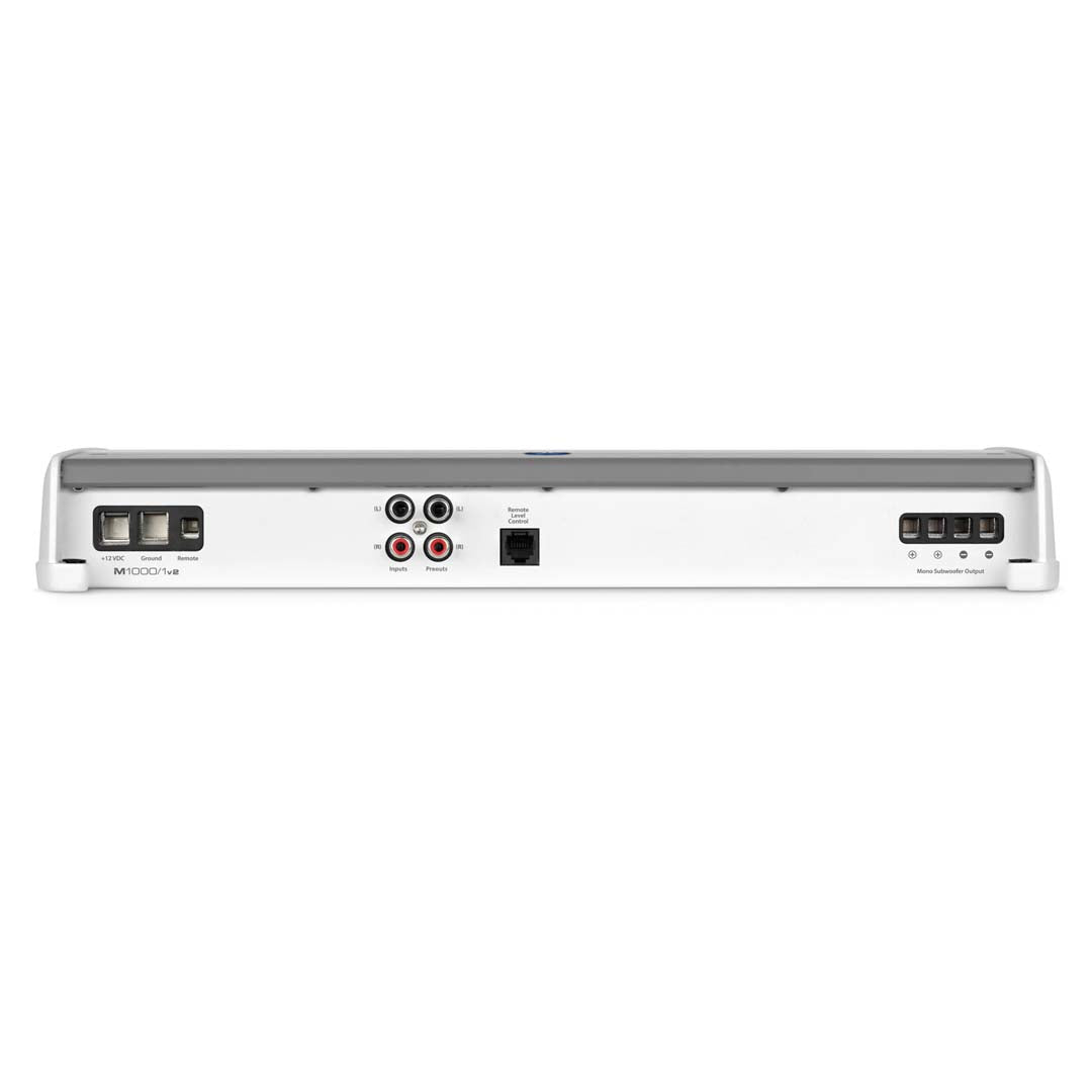 JL Audio M1000/1v2 M Series 1000W Class D Mono Marine Amplifier - High Power Boat Audio System for Marine & Car Audio Enthusiasts | Perfect for Boats, Yachts & Watercraft Sound Upgrades