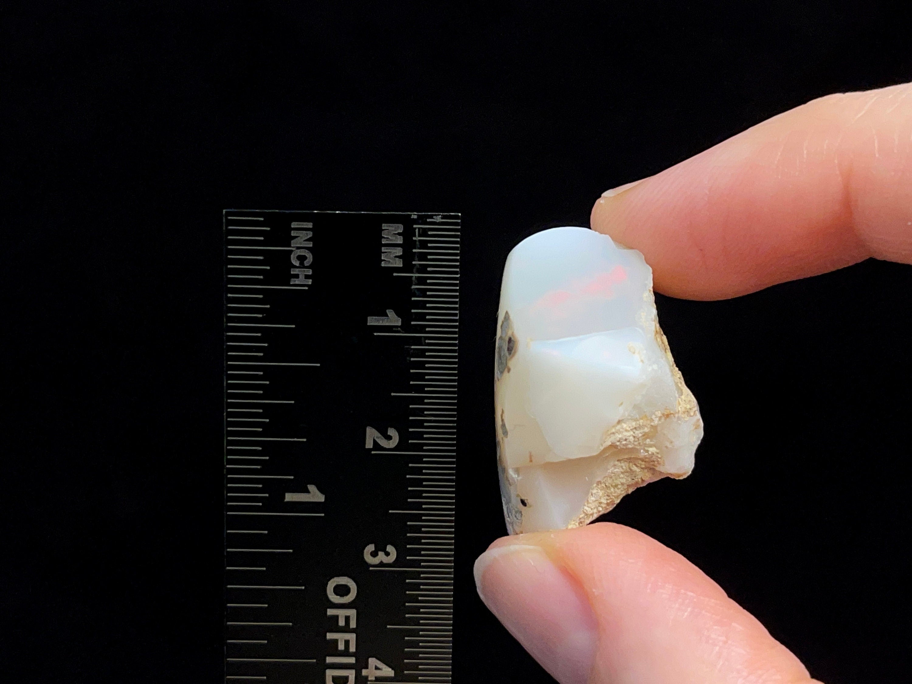 Natural 3A Polished Welo Opal Crystal - October Birthstone, Raw Opal Gemstone for Jewelry Making, Healing & Meditation | Perfect for Necklaces, Rings & Spiritual Gifts