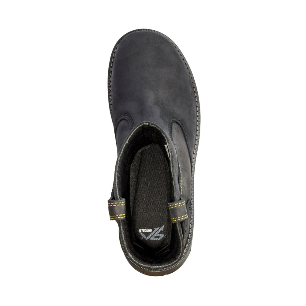 Terra Patton Waterproof Unisex 8-Inch Alloy Toe CSA Certified Pull-On Work Boots TR0A4TCBBLK - Ideal for Construction, Landscaping & Heavy-Duty Industrial Work