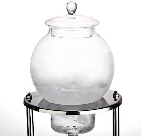 Premium Stainless Steel & Borosilicate Glass Cold Brew Coffee Maker - 600ml Iced Coffee Dripper for Smooth Low-Acid Coffee | Perfect for Home, Office & Outdoor Use