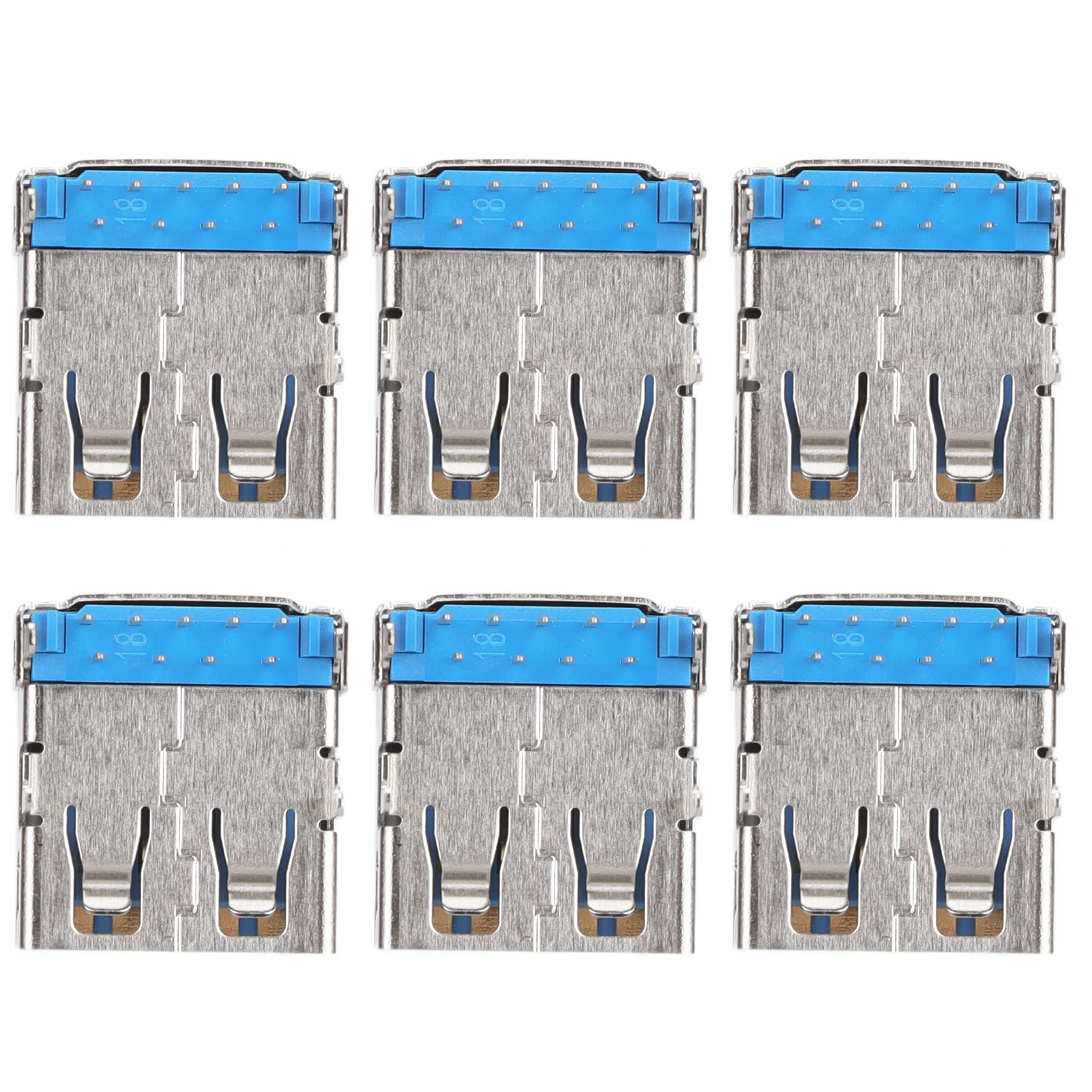 5-Pack USB Charging Port Replacement for PS5 Console - Repair Parts for DualSense Controller & Accessories | Gaming Setup & Home Entertainment