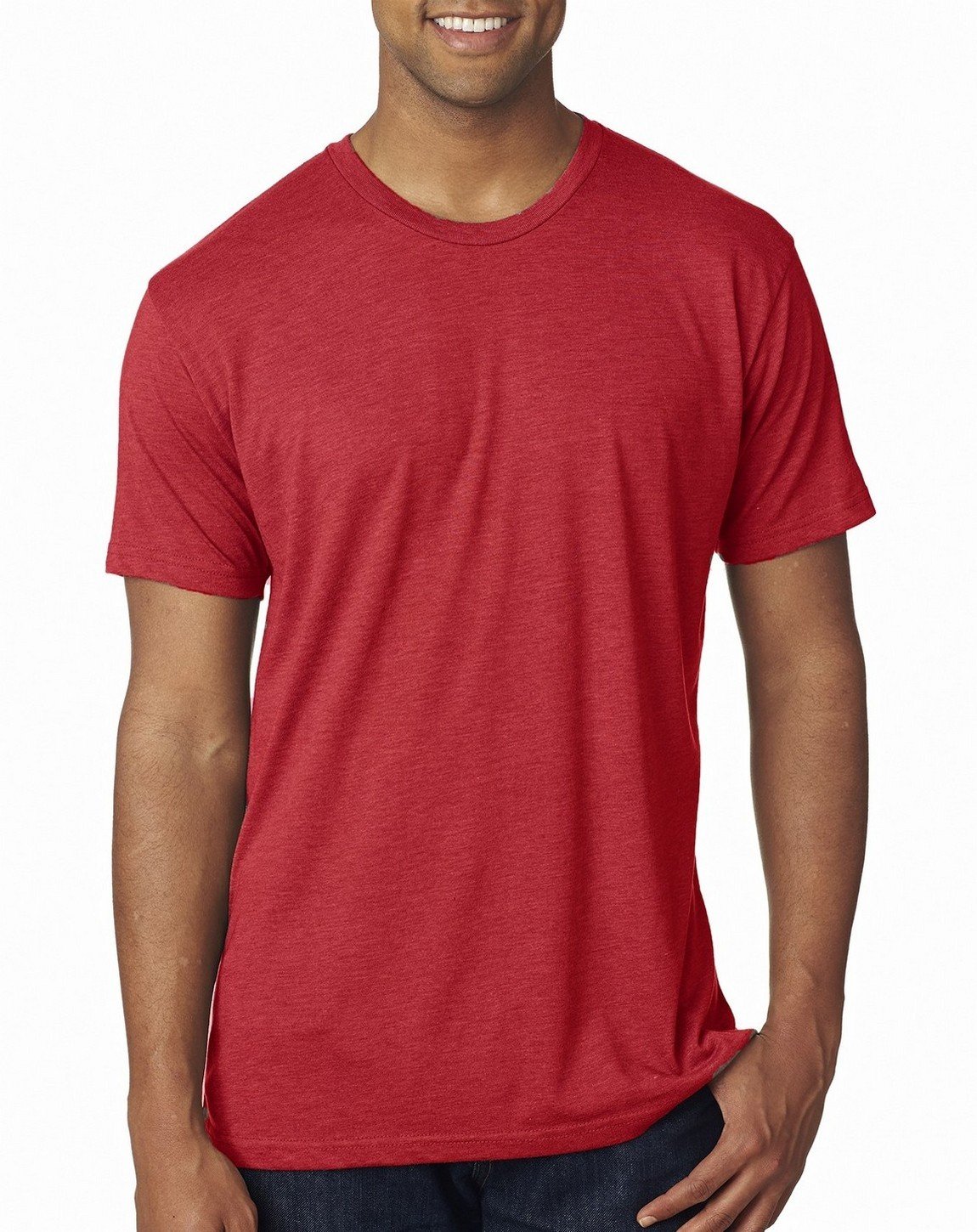 NEXT LEVEL APPAREL Men's 6010 Premium T-Shirt - Soft Cotton Crew Neck Tee for Casual Wear, Gym & Everyday Outfits