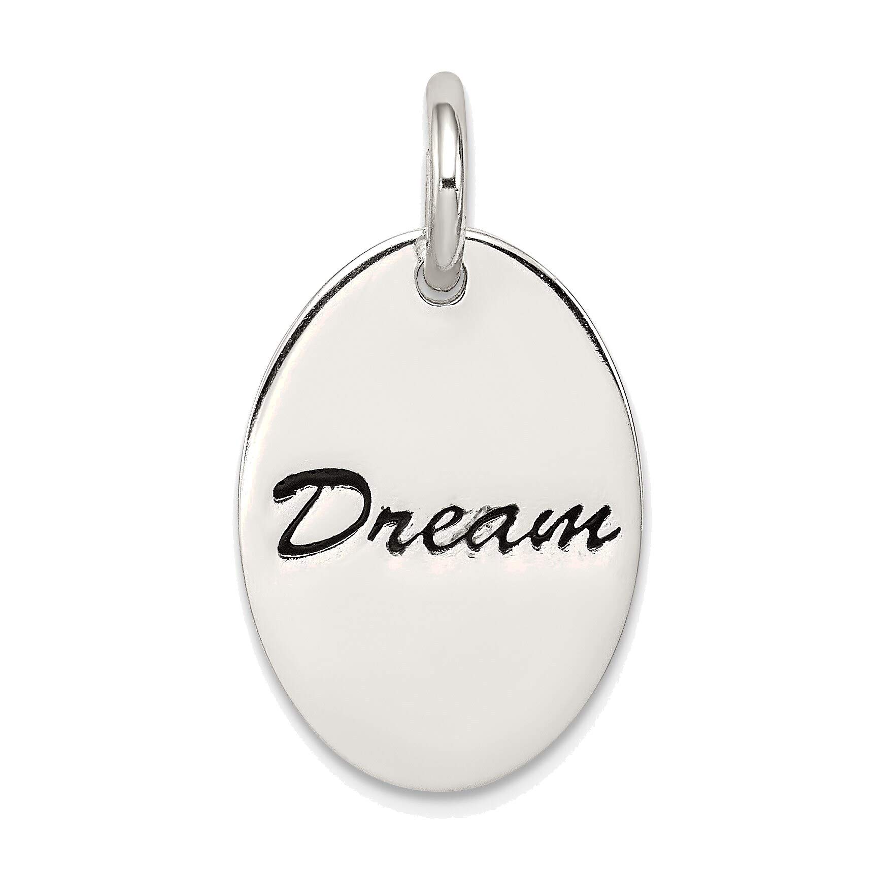 Sterling Silver Enamel Dream Pendant - Elegant Jewelry for Gifts & Daily Wear