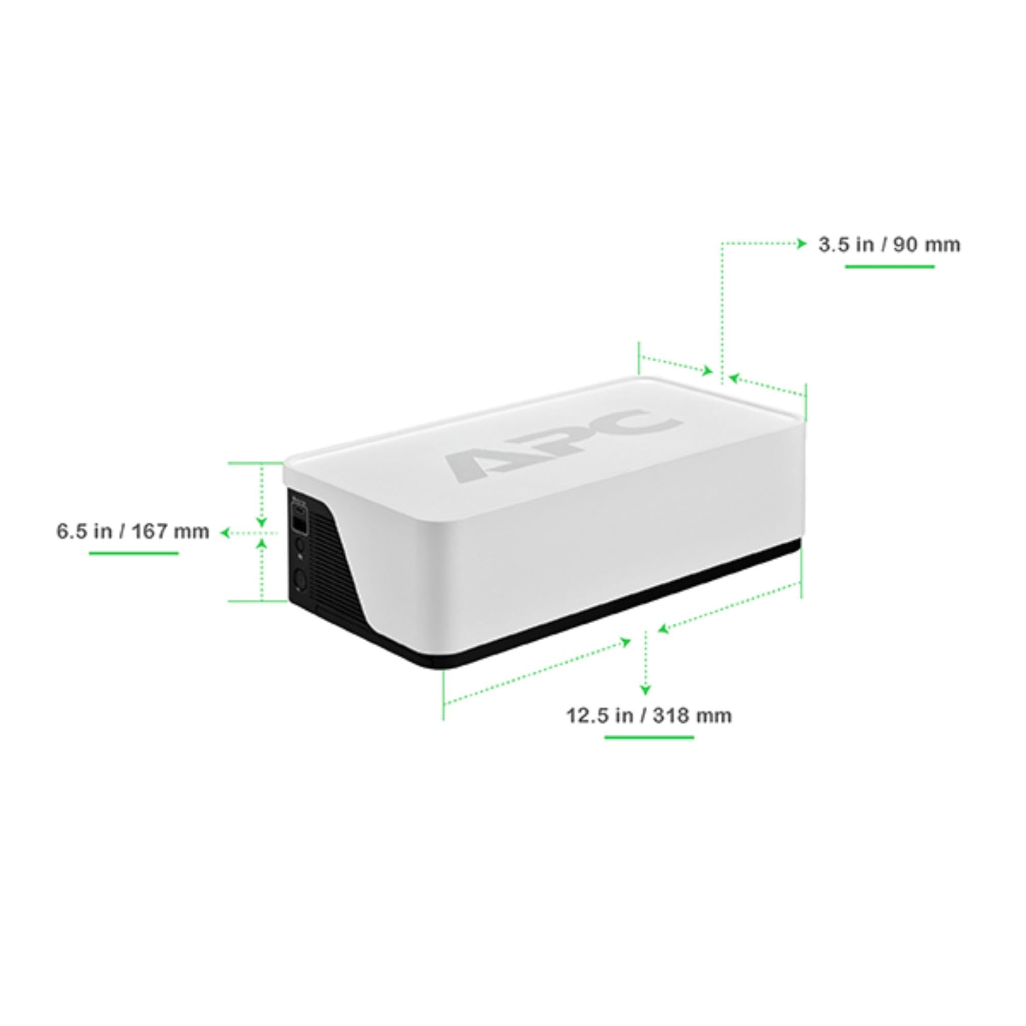 APC BE1050G3 1050VA UPS Battery Backup with 6 Outlets & USB Type-C Charging - Reliable Power Protection for Home Office, Gaming PC, and Electronics