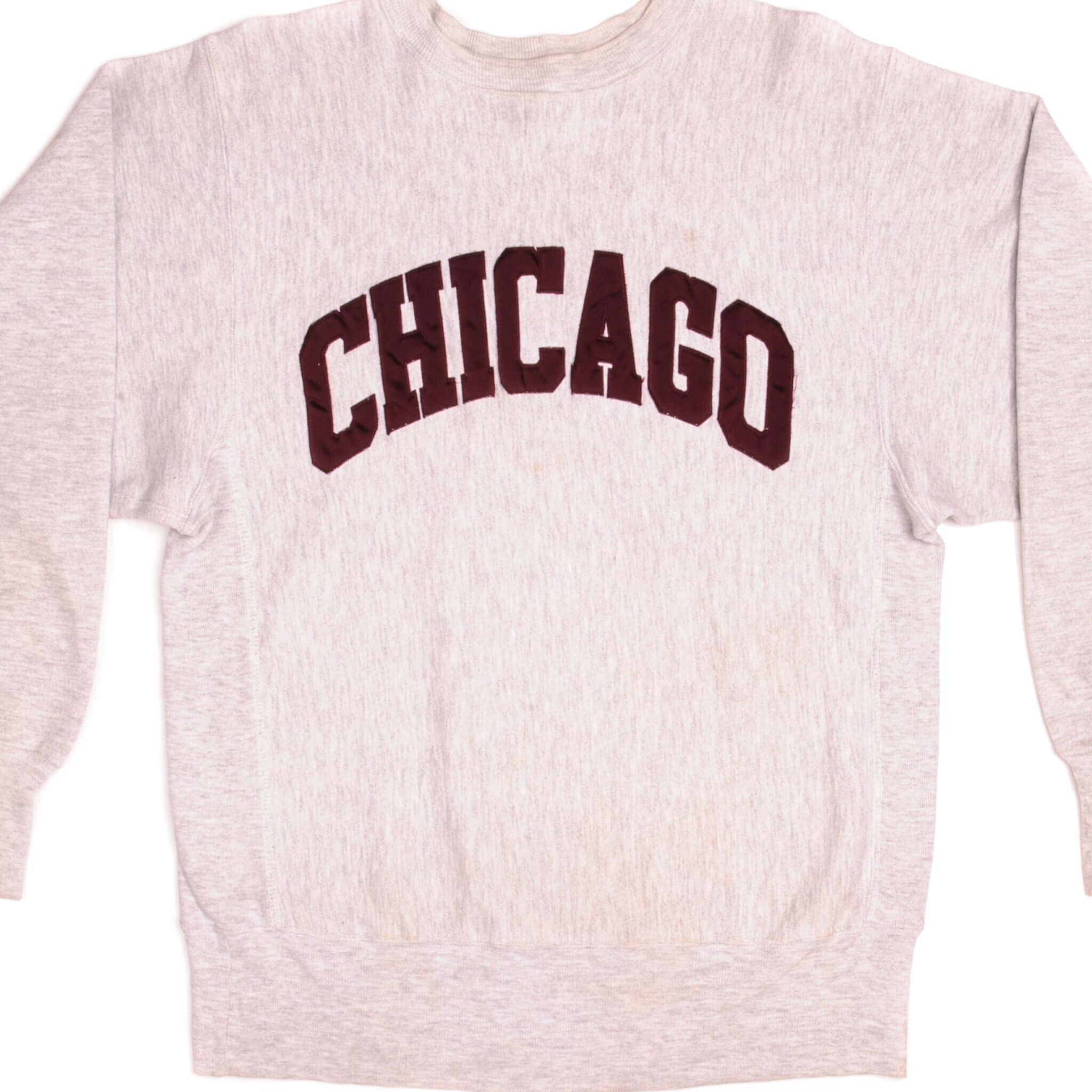 Vintage 1990s Champion Reverse Weave Chicago Sweatshirt - Size Large - Retro Streetwear & 90s Hip Hop Fashion for Men and Women