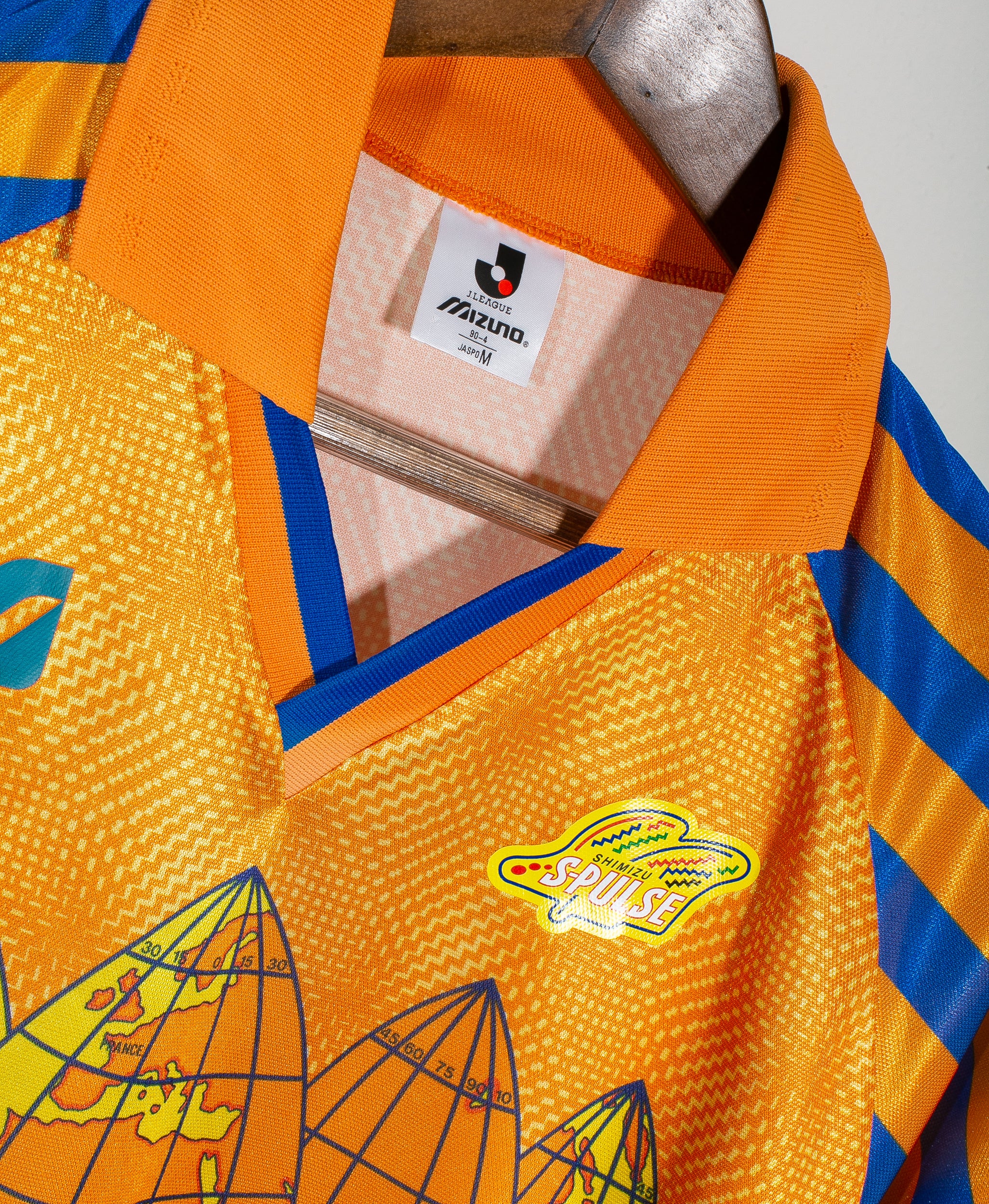 1993-1996 Shimizu S-Pulse Authentic Home Soccer Jersey (Medium) - Vintage Football Shirt for Collectors & Match Days