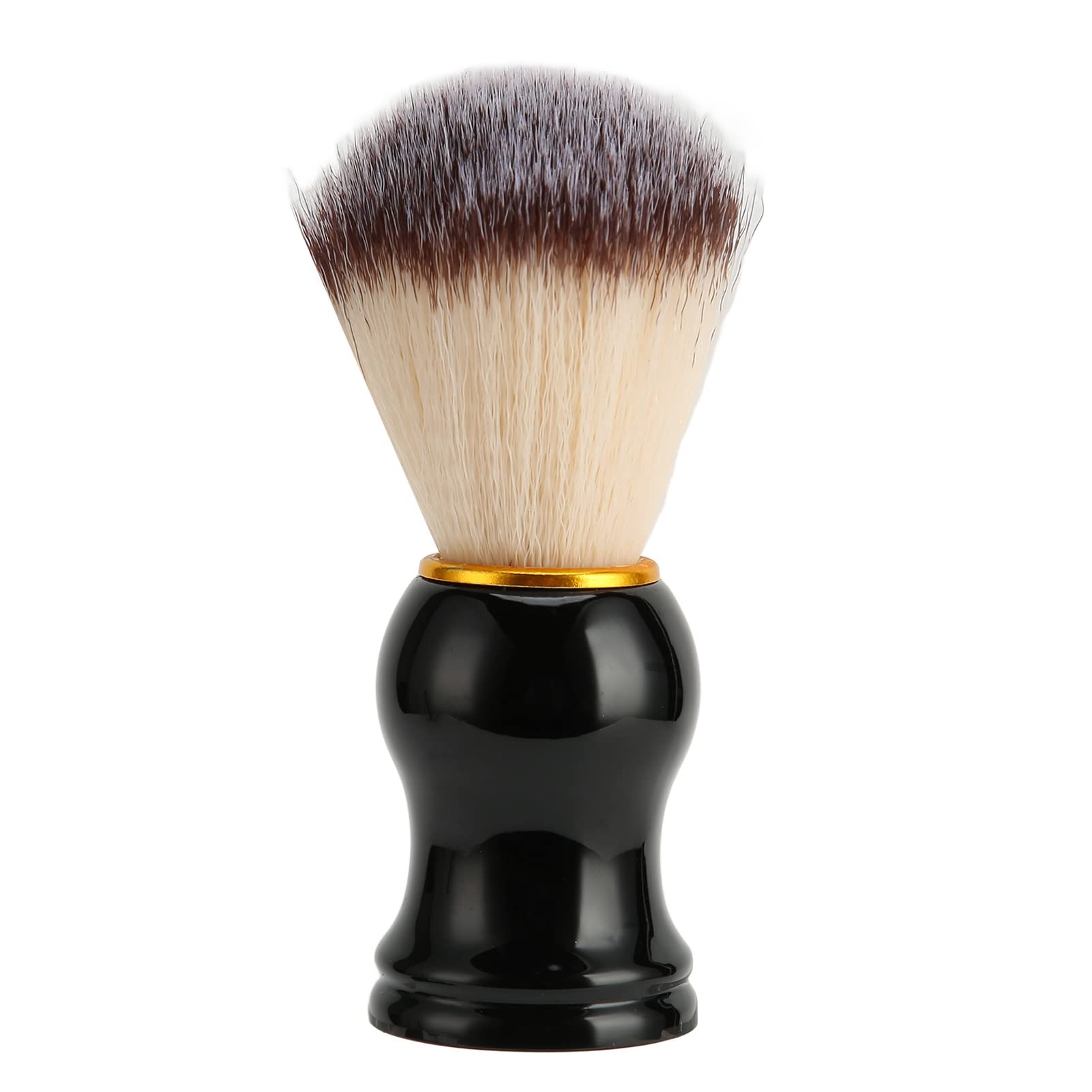 Professional Hairdressing Neck Brush with Soft Nylon Bristles & Plastic Handle - Salon Neck Duster for Gentle Face & Hair Dusting - Perfect for Hair Styling, Makeup, and Salon Cleaning