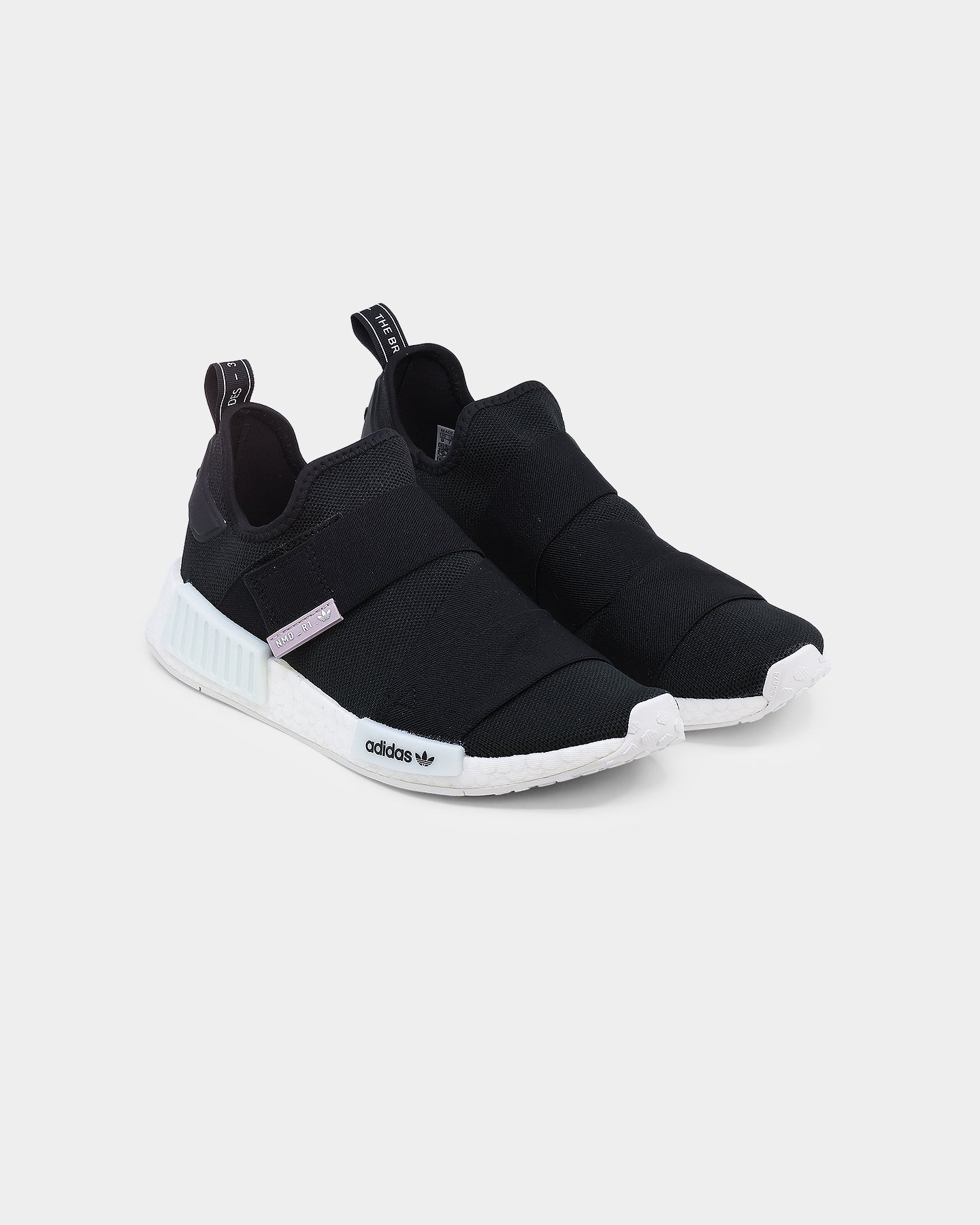 Adidas Women's NMD_R1 Running Shoes - Core Black/Cloud White - Lightweight Sneakers for Women, Gym Workout & Casual Wear