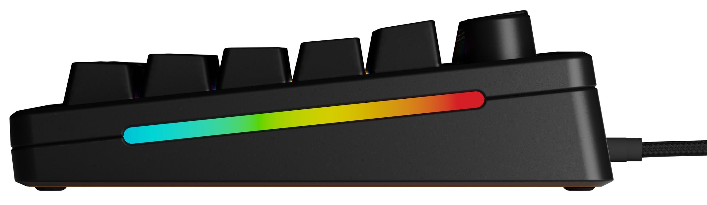 Glorious GMMK 3 Customizable Mechanical Gaming Keyboard - 75% TKL Compact Layout, Hot-Swappable 3/5 Pin Switches, Modular Gaskets, Doubleshot PBT Keycaps, Aluminum Plate (QWERTZ German Layout, Black) - Perfect for Esports, Streaming & Office Work