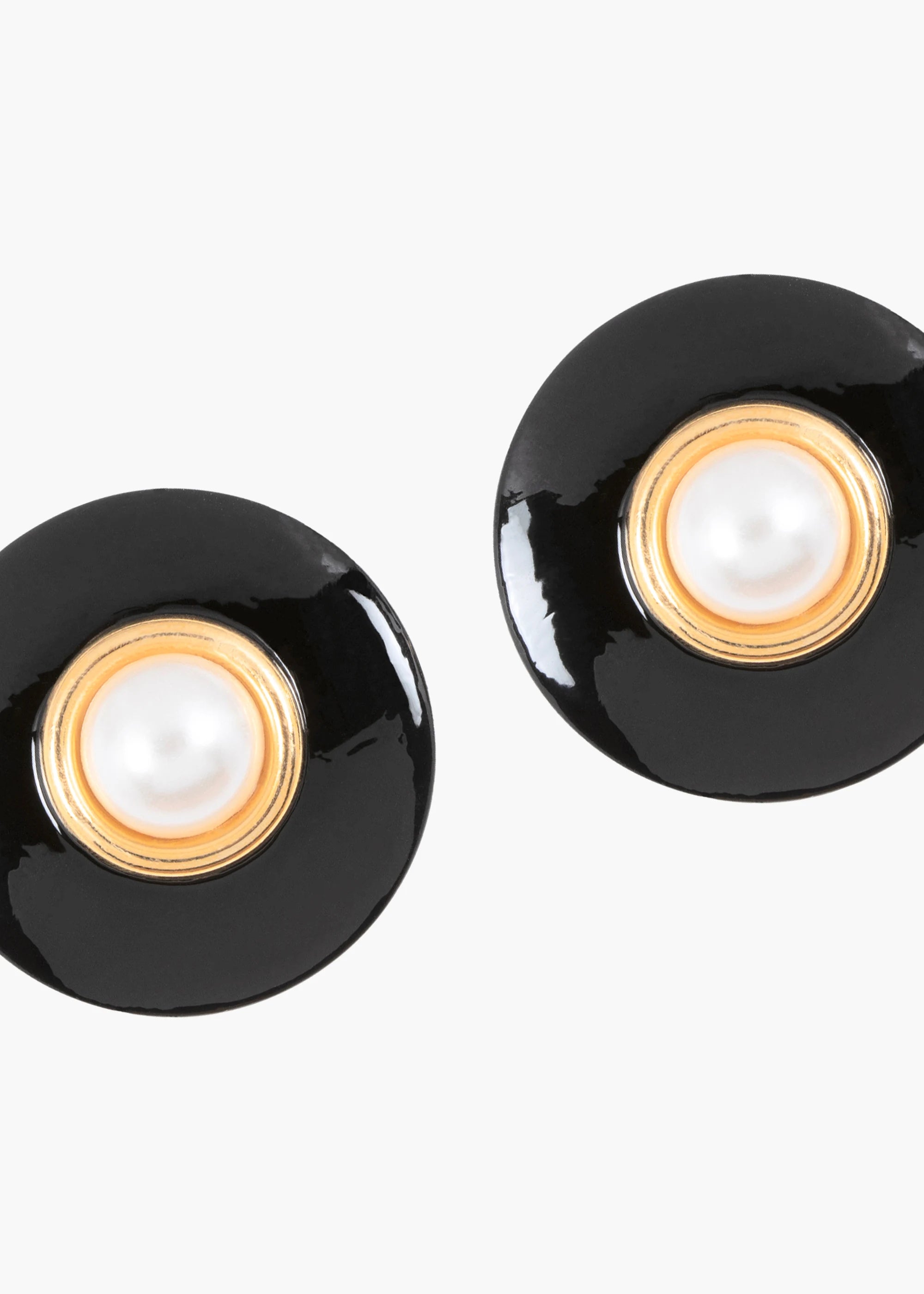Jennifer Behr x Léanne Ansar Lili Earrings - Black Crystal Dangle Earrings for Women | Elegant Evening Wear & Special Occasion Jewelry