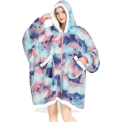 Pink & Bule Tie Dye