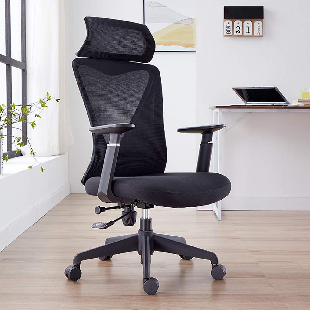 Ergonomic Office Chair with Adjustable Height - Comfortable Computer Desk Chair with Swivel & Lift for Home & Office - Perfect for Work, Gaming & Relaxation