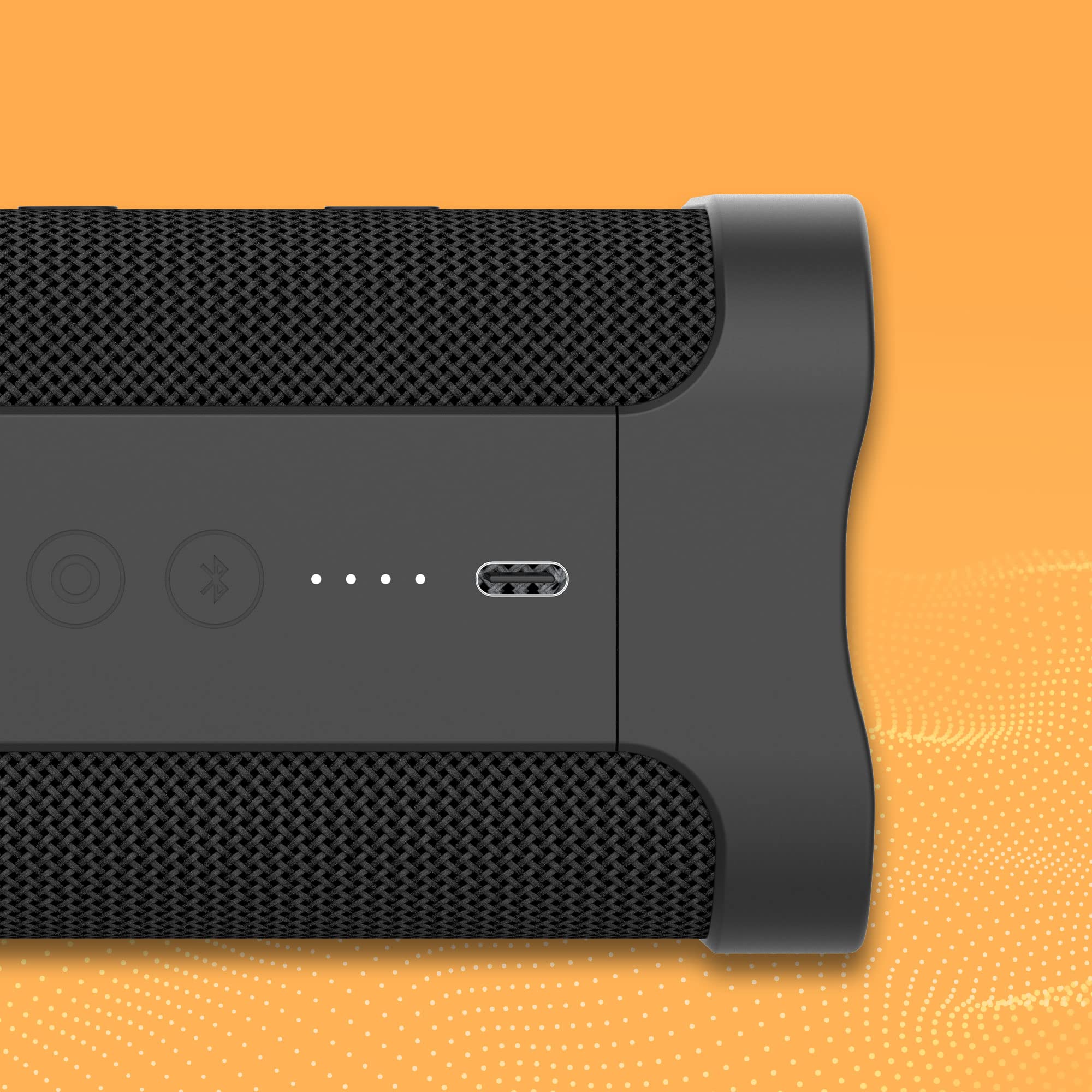 Skullcandy Terrain XL Wireless Bluetooth Speaker - IPX7 Waterproof Portable Speaker with 18-Hour Battery, Nylon Wrist Strap & True Wireless Stereo | Perfect for Outdoor Adventures, Beach Parties & Travel