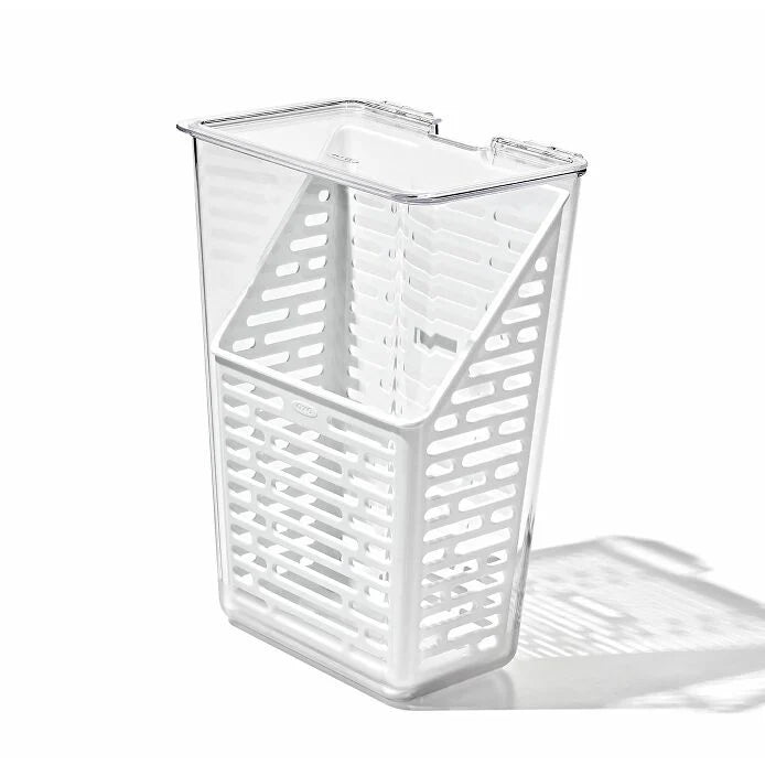 Fresh Produce Saver & Herb Keeper Container - Extend Shelf Life of Fruits, Vegetables and Herbs | Perfect for Kitchen Storage, Meal Prep and Healthy Lifestyle