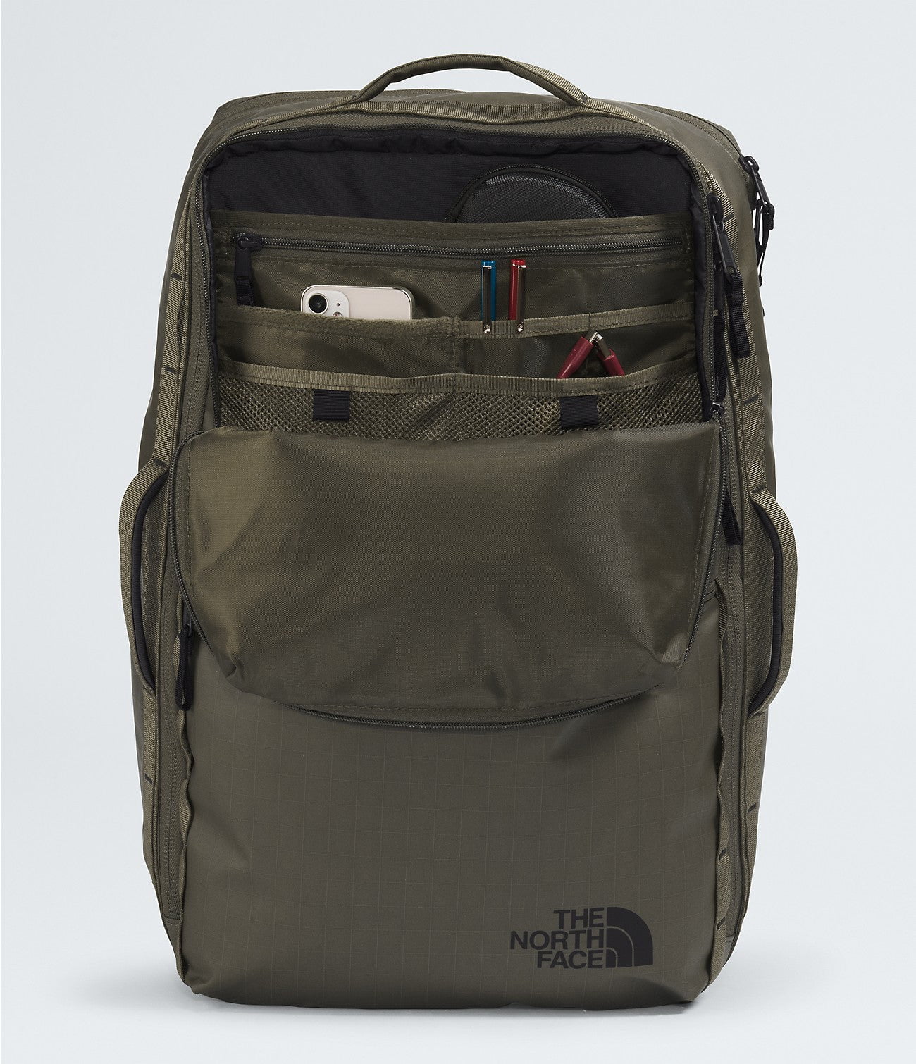 The North Face Base Camp Voyager Travel Backpack - Durable Water-Resistant Hiking & Camping Backpack for Outdoor Adventures, Travel & Daily Commute