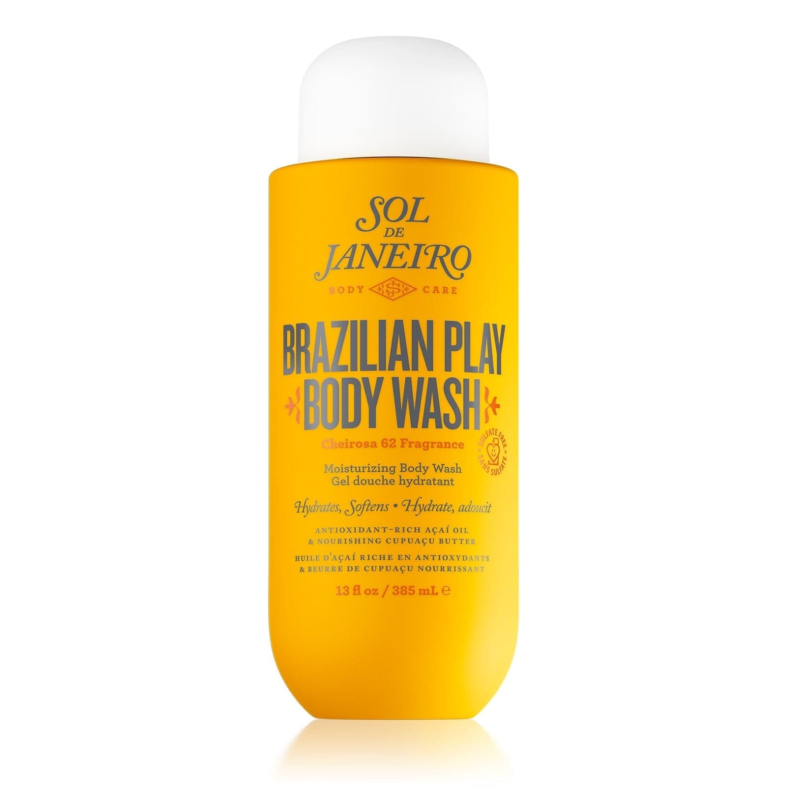 Brazilian Moisturizing Shower Cream Gel - Hydrating Body Wash for Dry Skin, Enriched with Natural Oils - Perfect for Daily Shower & Spa Relaxation at Home
