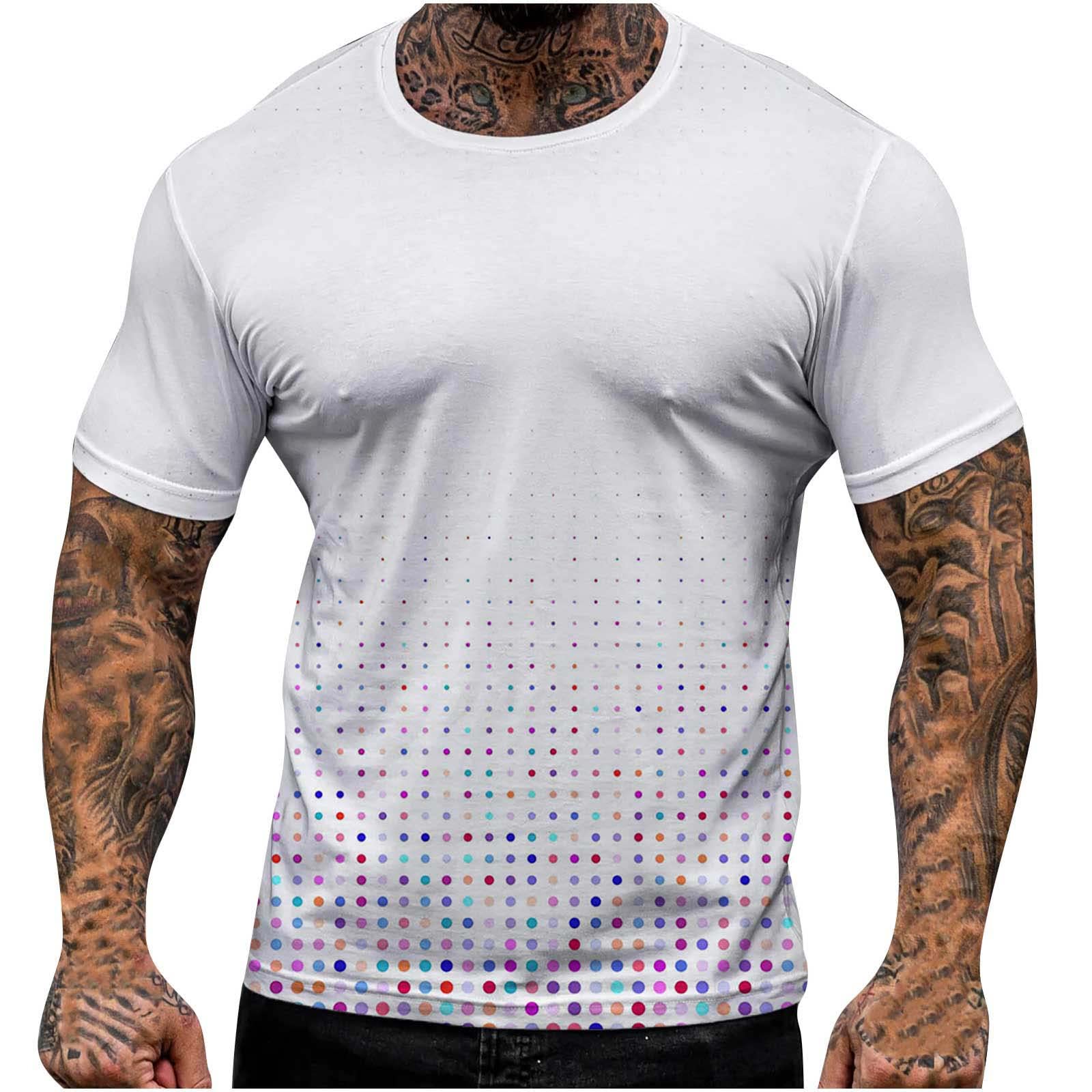 Men's Casual Summer Tank Tops - Breathable Round Neck Sleeveless Shirts for Gym, Beach & Outdoor Activities | Lightweight Double Layer Tunic Blouse for Men