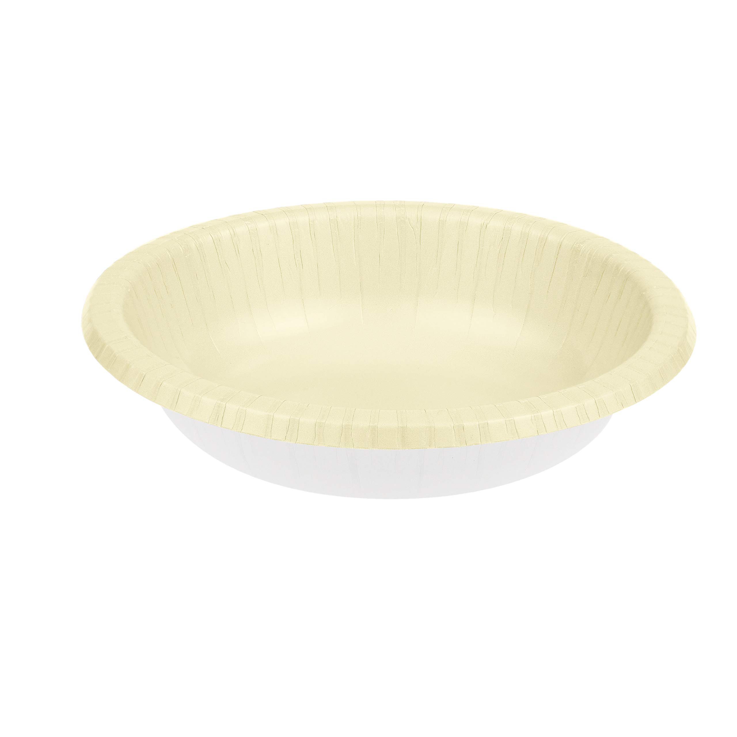 Creative Converting 20 oz Ivory Party Cups - Bulk Disposable Cups for Weddings, Birthdays, and Special Events