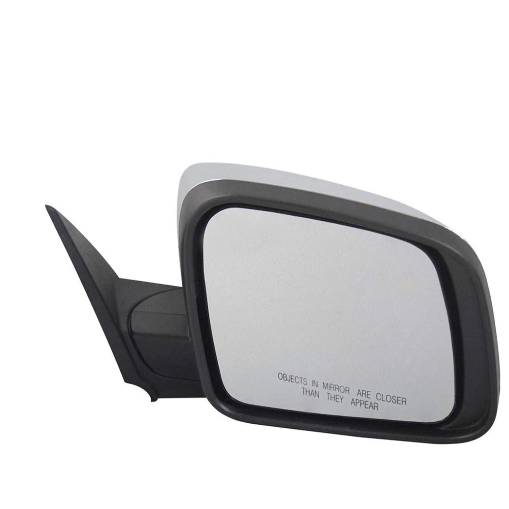 ECCPP Right Passenger Side Power Heated Manual Folding Chrome Rear View Mirror Replacement for Dodge Durango 2011-2018 - Perfect for Winter Driving & Enhanced Safety
