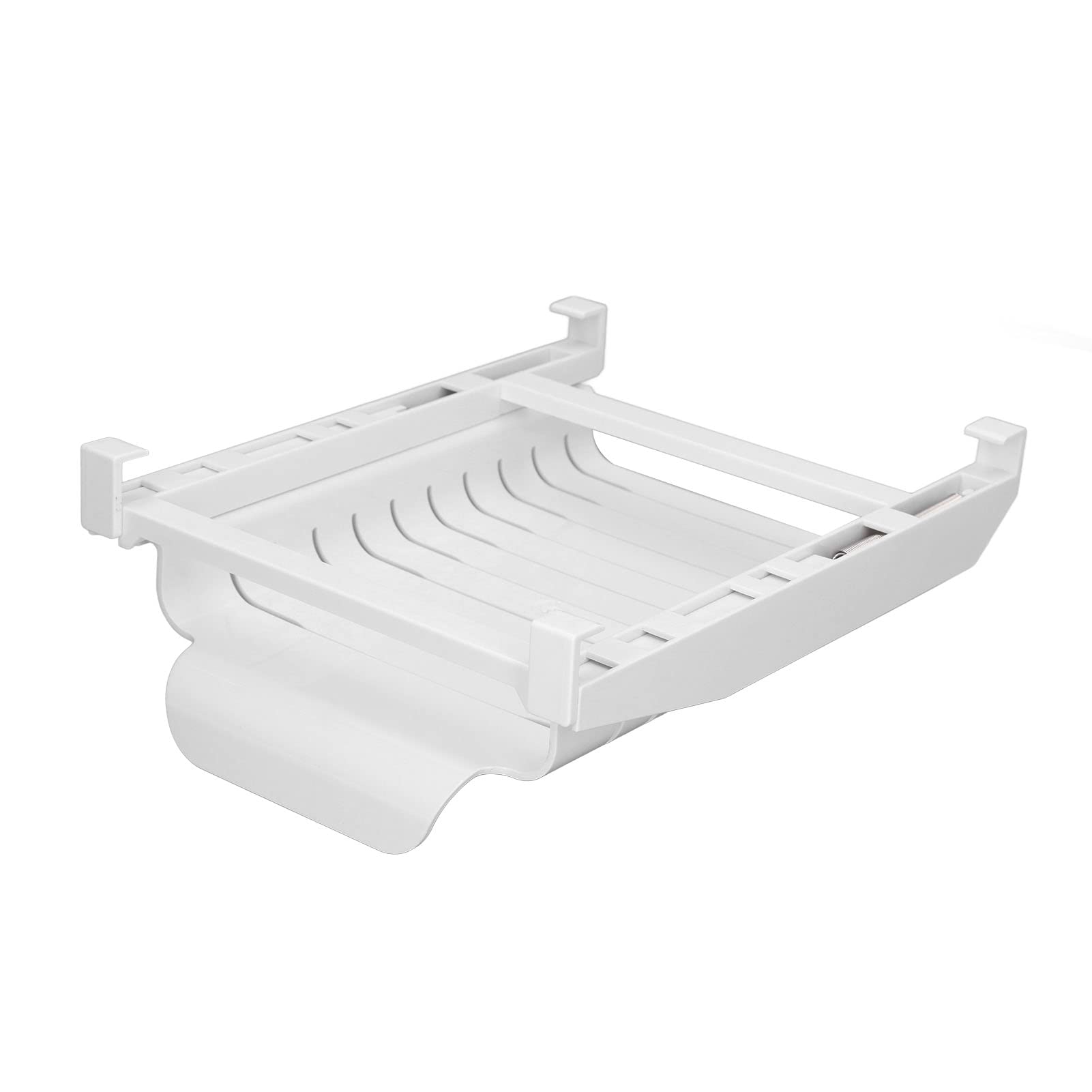 Sturdy Refrigerator Shelf Holder - Adjustable Storage Rack for Fridge Organization | Space-Saving Kitchen Organizer for Fruits, Vegetables & Food Containers | Perfect for Home, Apartment & Office Use