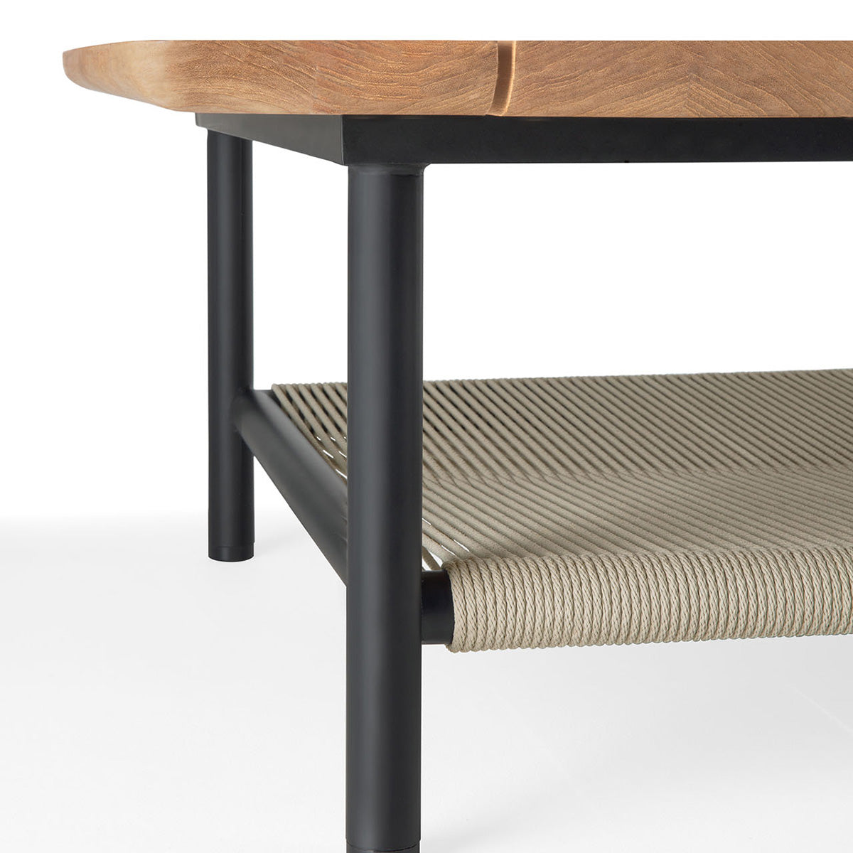 Corbey Outdoor Coffee Table - Weather-Resistant Patio Furniture for Garden, Deck, Poolside - Perfect for Relaxing with Drinks & Snacks
