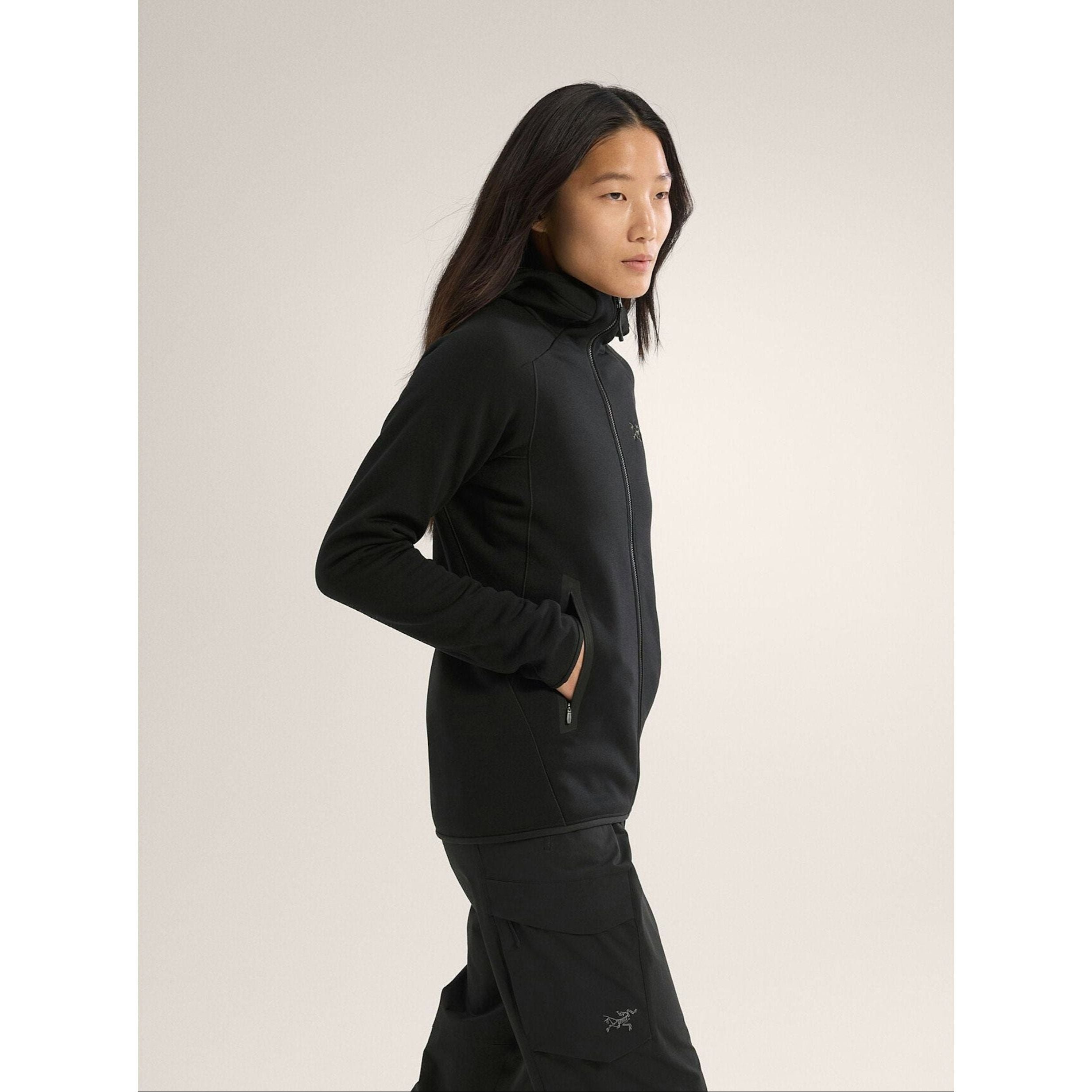 Arc'teryx Women's Kyanite Hoody - Lightweight Fleece Jacket for Hiking, Camping & Outdoor Adventures - Water-Resistant & Breathable Midlayer for Cold Weather