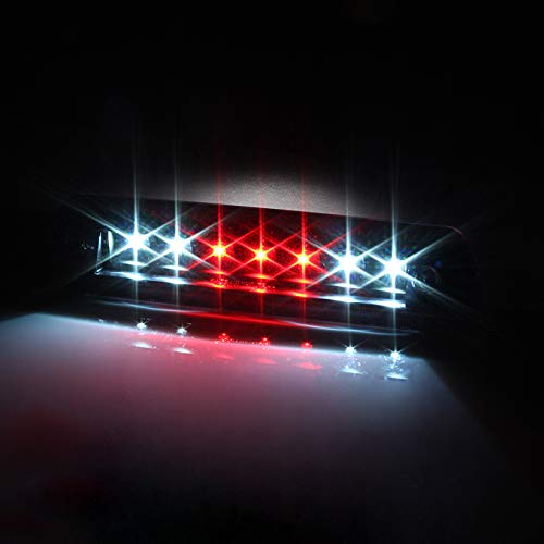 AKKON Black Housing LED Tail Light Kit + 3rd Brake Lamp for 2009-2014 Ford F150 & F-Series Trucks - Durable Replacement for Enhanced Night Visibility & Stylish Appearance
