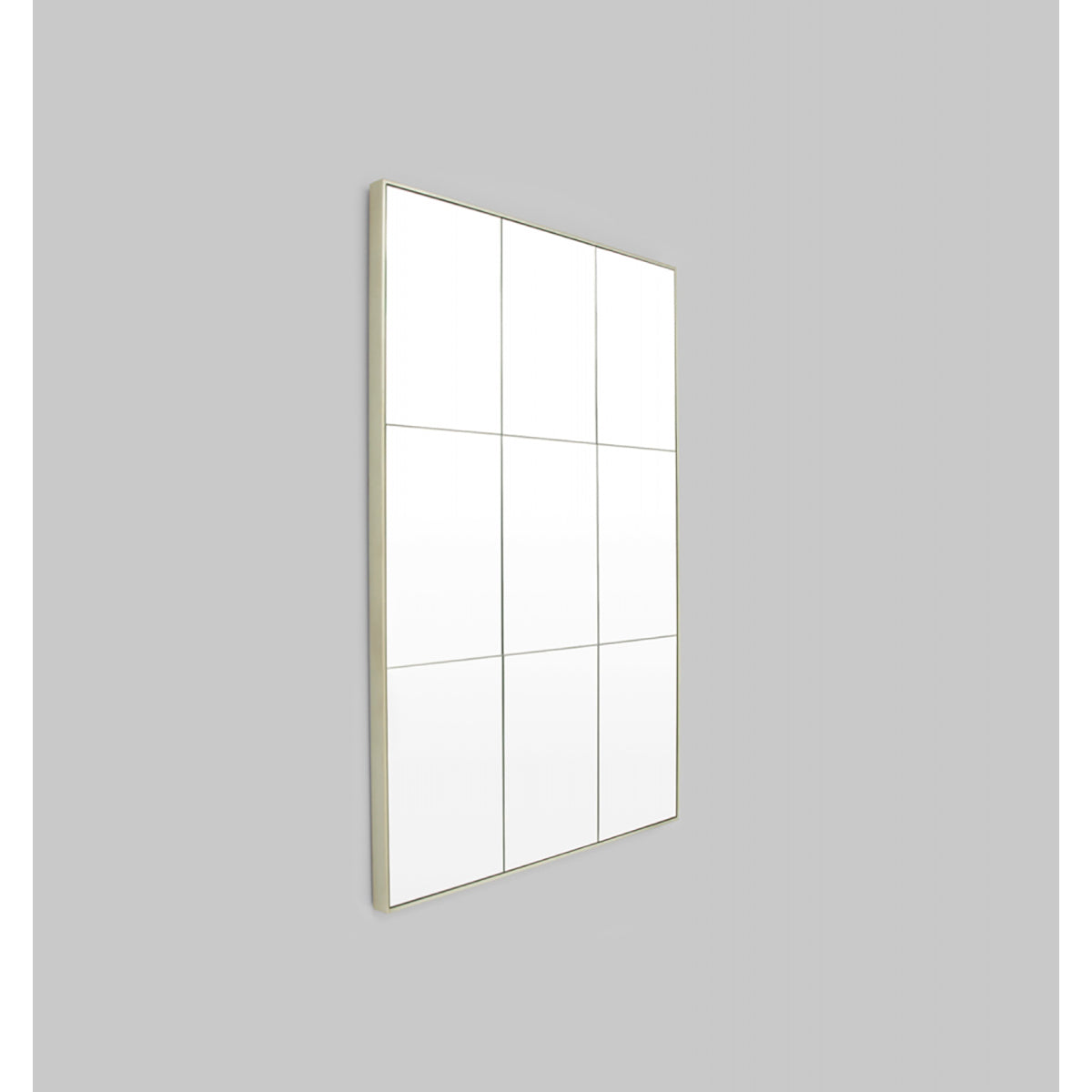 Silver Loft Medium Wall Mirror - Elegant Home Decor for Bedroom, Living Room & Entryway