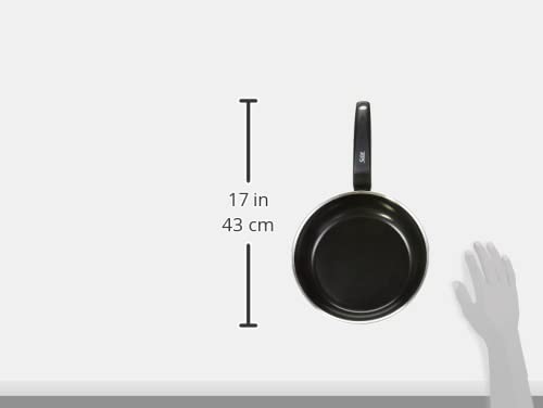 Premium Silit Non-Stick Black Frying Pan 24cm - Professional Cookware for Home Chefs - Perfect for Sautéing, Frying & Cooking Steak