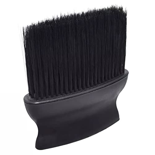 Professional Hair Cutting Face & Neck Duster Brush for Salon & Barber - Soft Bristle Hair Styling Tool for Removing Loose Hair (Multicolor, 1PC) - Perfect for Hairdressers, Home Haircuts & Grooming