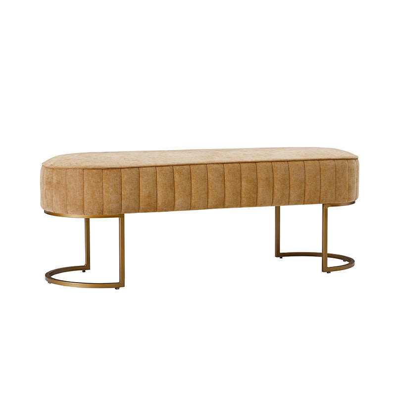 Damian Entryway Bench with Storage & Sturdy Metal Base - Modern Hallway Shoe Bench for Entryway, Living Room & Bedroom - Perfect for Organizing Shoes, Hats & Bags