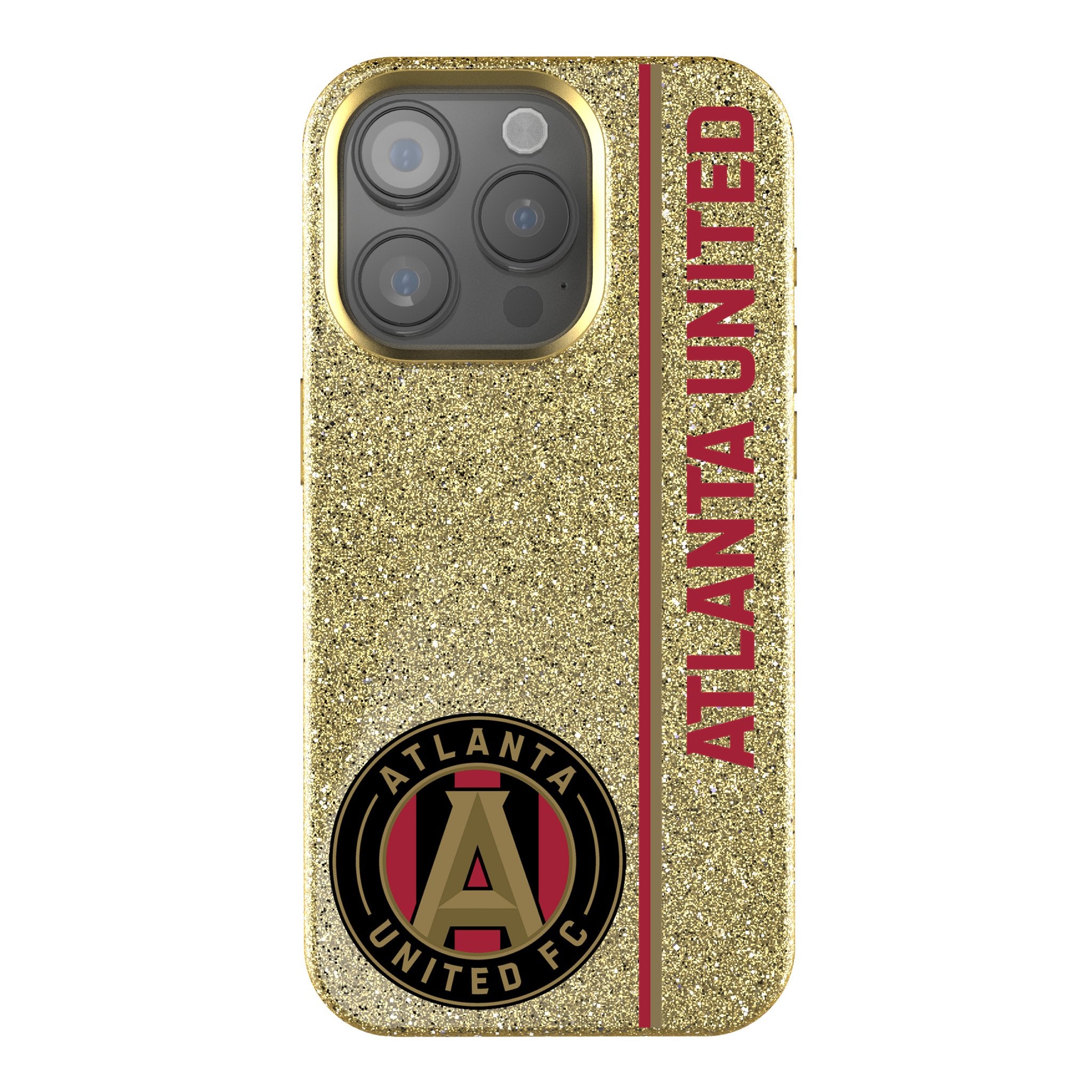 Atlanta United FC Rhinestone Bling Phone Case - Glittery Soccer Team Design for iPhone & Samsung | Perfect for Fans, Games & Everyday Use