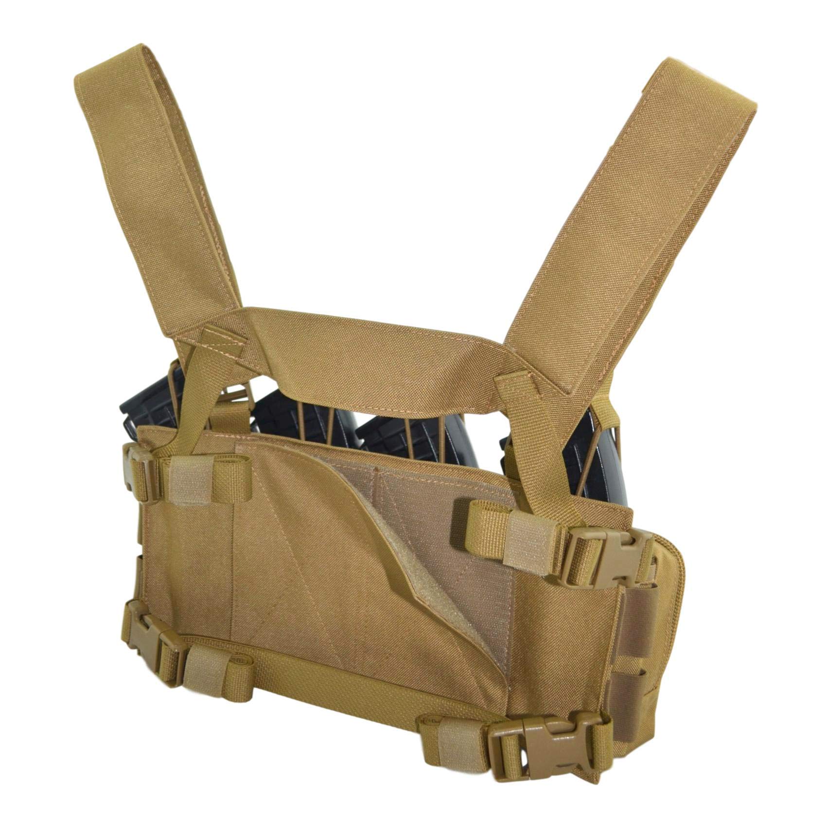 Russian Tactical Chest Rig Scout D3 - Military Molle Vest for Airsoft, Hunting & Outdoor Adventures - Durable Tactical Gear for Men - Perfect for Range Training, Hiking & Survival Scenarios