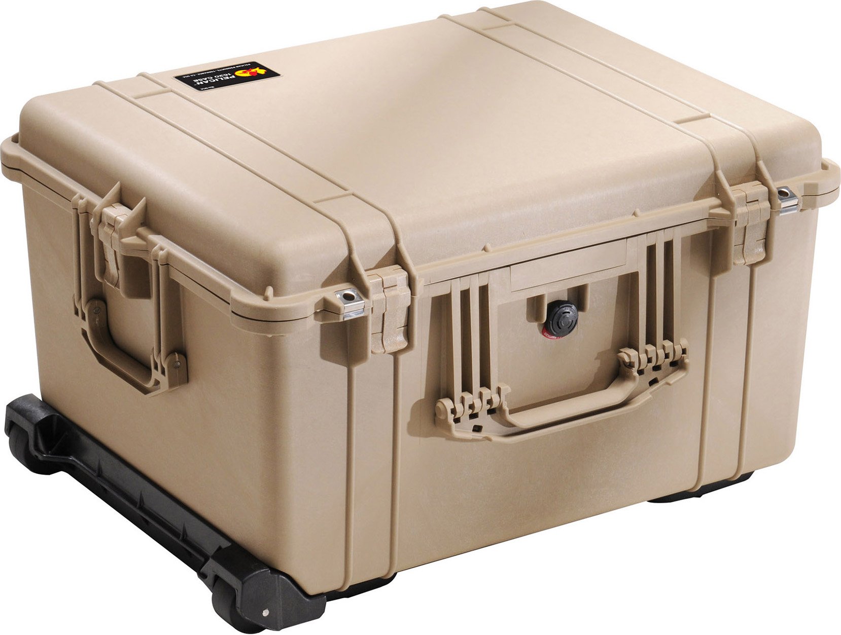 Pelican 1620 Waterproof Hard Camera Case with Customizable Foam Insert - Desert Tan | Shockproof & Dustproof Protection for DSLR, Video Equipment & Electronics | Perfect for Travel, Outdoor Photography & Professional Transport