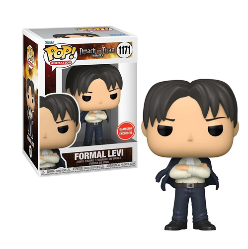 Funko Pop! Attack on Titan: Formal Levi #1171 Vinyl Figure – Anime Collectible for Fans | Perfect for Display, Gifts & Anime Merch Collections