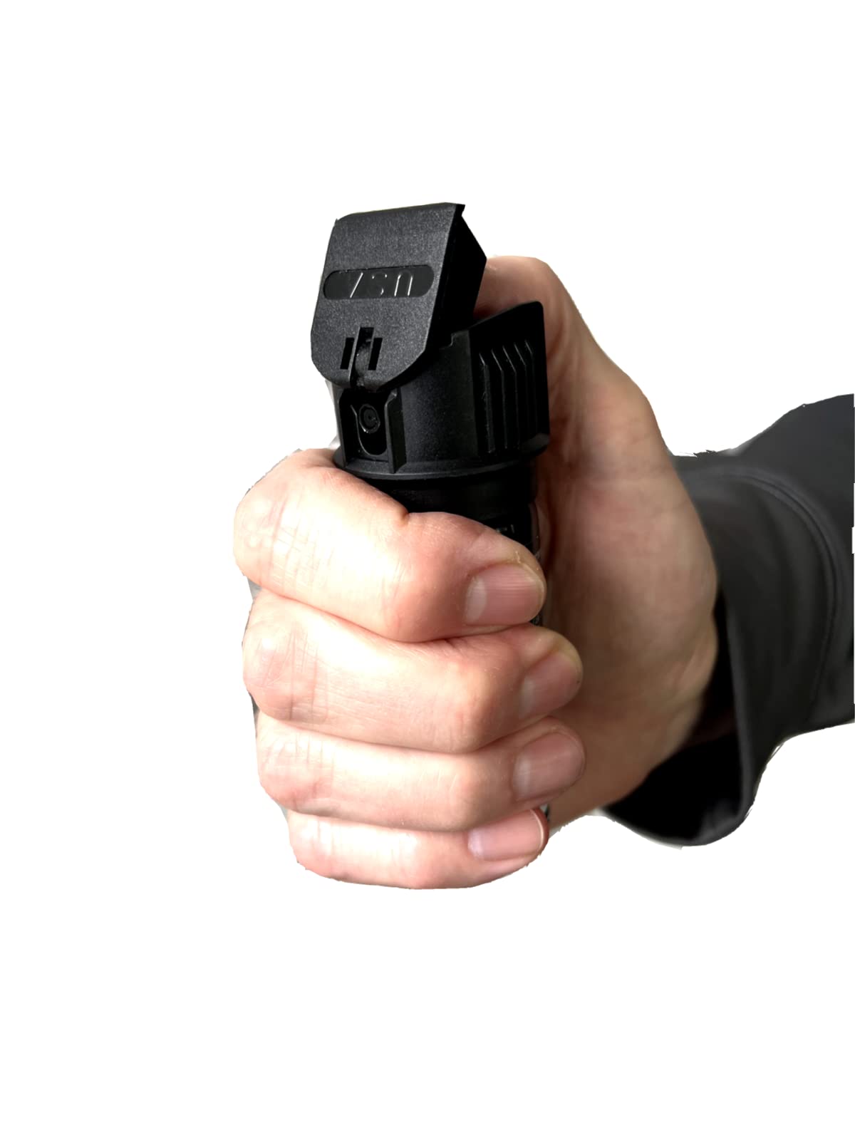Redd Tactical OC/CS Pepper Spray - 2 oz Flip Top Stream for Self Defense, Hiking & Outdoor Safety