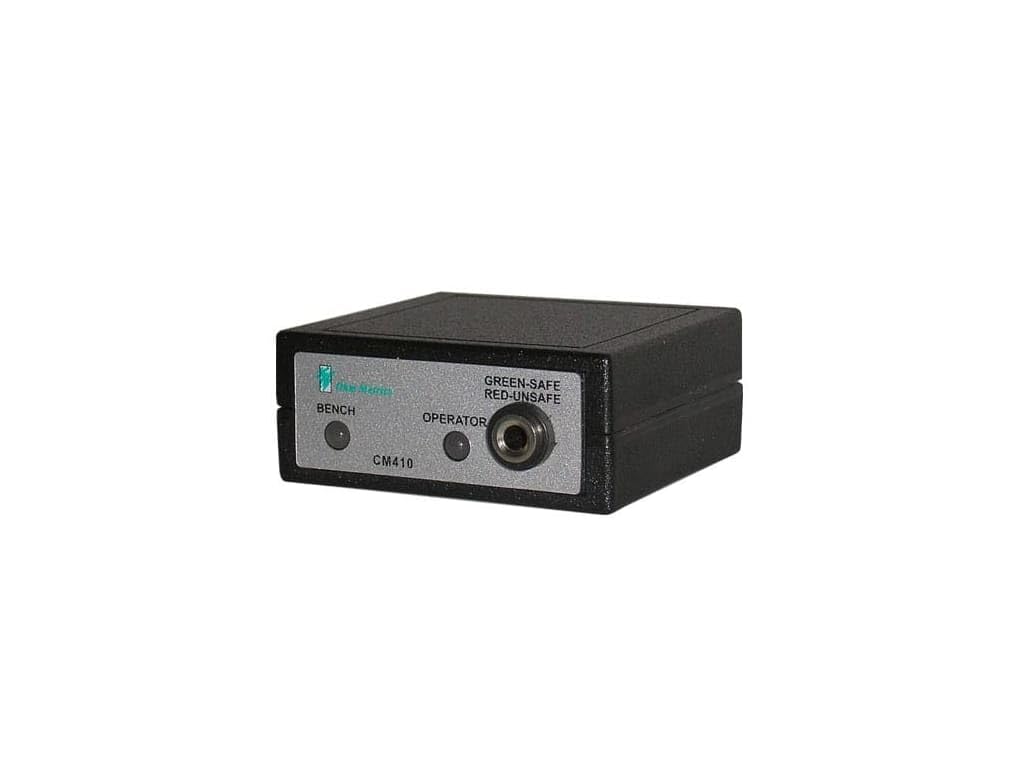 CM410 ESD Workstation Monitor by Ohm Metrics - Single Operator & Mat for Electrostatic Discharge Protection | Ideal for Electronics Assembly, Repair Labs & Cleanrooms