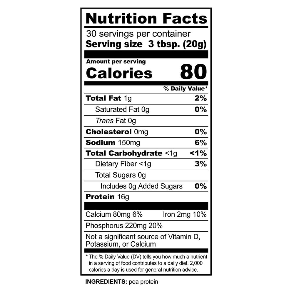 NutriBiotic Plain Pea Protein Powder, 21 Oz | Low Carb Vegan Plant-Based Protein | 100% USA Grown & Processed | Keto, Gluten-Free & Non-GMO | Rich in BCAAs & Creamy Texture | Perfect for Smoothies, Baking & Post-Workout Recovery
