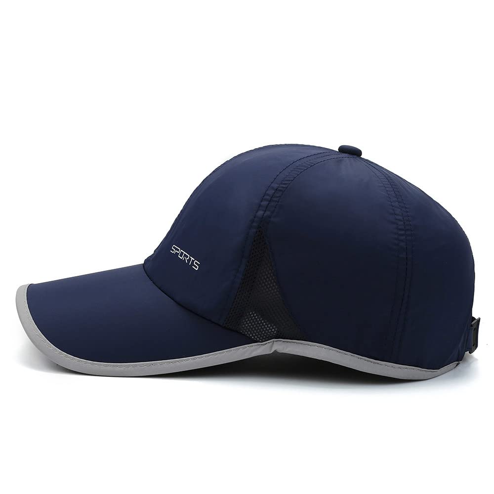 Clakllie Quick Dry Baseball Cap - Lightweight Running Hat for Men, Moisture Wicking Golf & Summer Sports Cap - Perfect for Outdoor Activities, Jogging, Hiking and Casual Wear