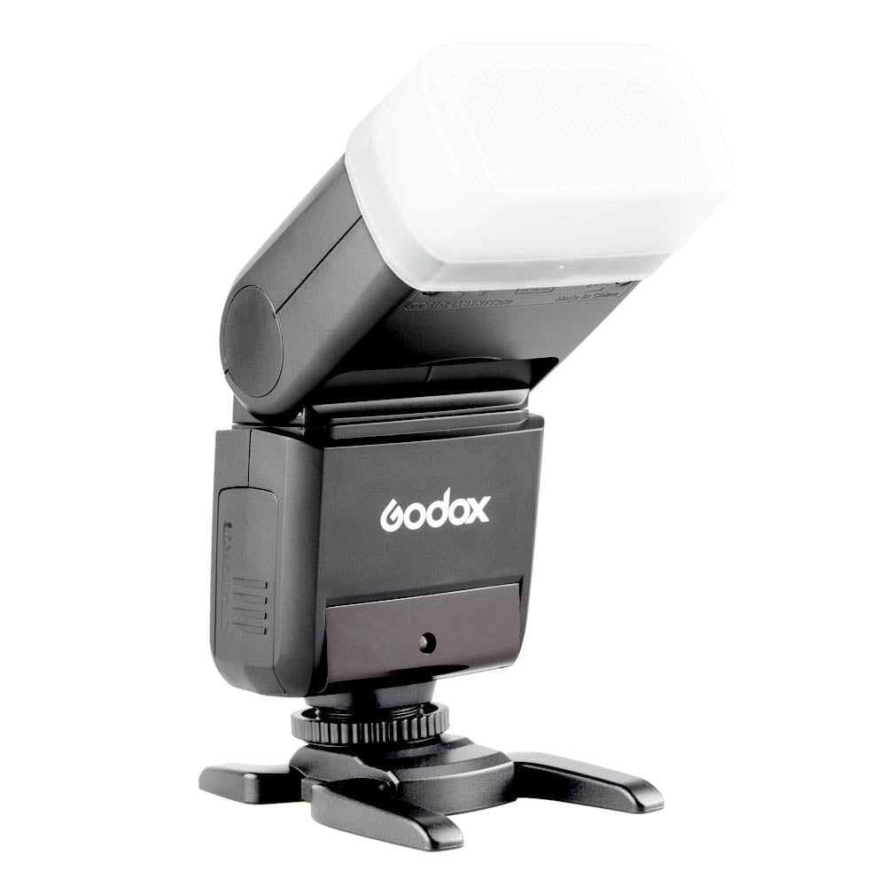 THINKLITE TT350 AA Battery Powered Compact TTL HSS Speedlite Flash for Canon/Nikon/Sony DSLR Cameras - Perfect for Portrait, Wedding & Event Photography
